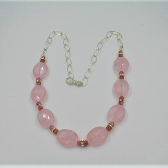 rose Quartz Necklace - Picture 1 of 1